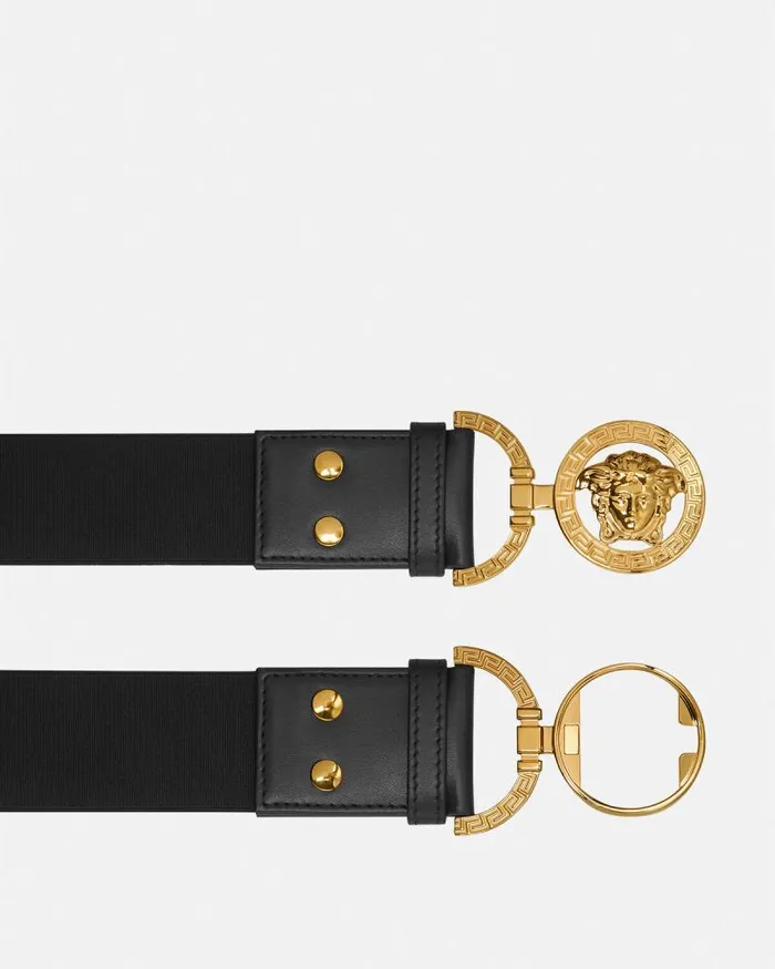 Medusa 03995 Belt 4 Cm Blackgold Women Versace Belts