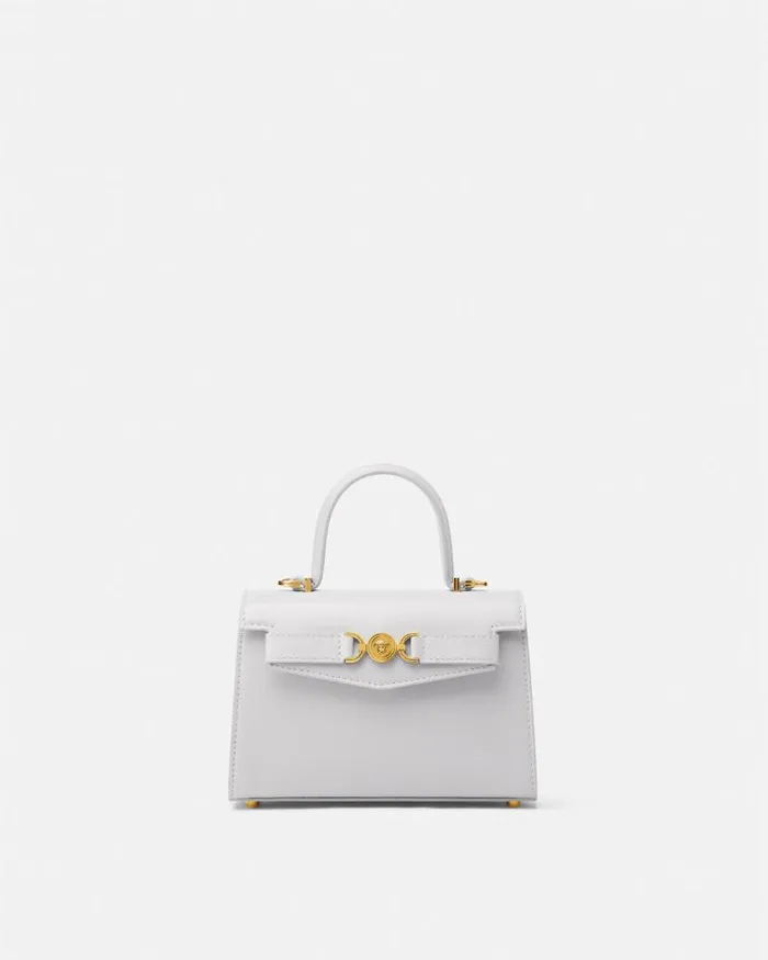 Medusa 03995 Small Handbag Gray Women Versace Top Handle