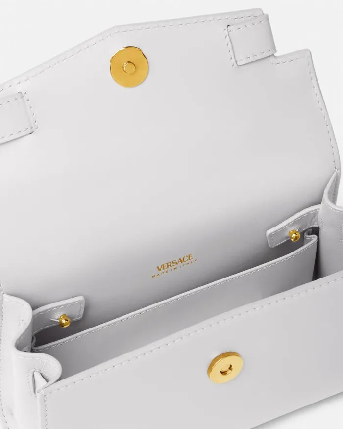 Medusa 03995 Small Handbag Gray Women Versace Top Handle