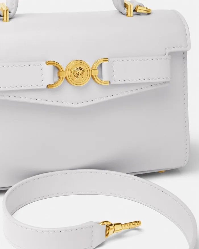Medusa 03995 Small Handbag Gray Women Versace Top Handle