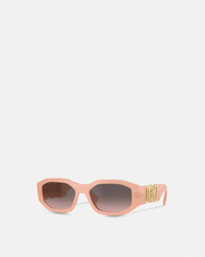 Medusa Biggie Sunglasses Goldpink WomenMen Versace Sunglasses