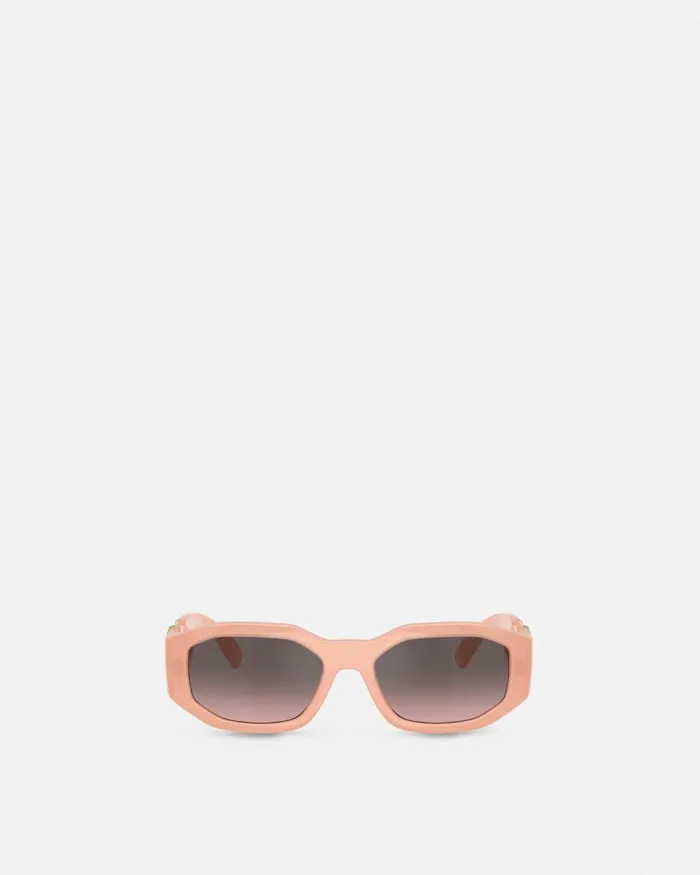 Medusa Biggie Sunglasses Goldpink WomenMen Versace Sunglasses
