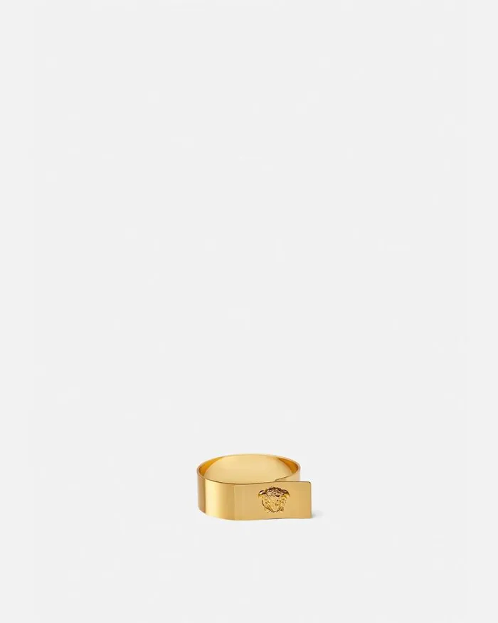 Medusa Napkin Ring Gold Home and Lifestyle Versace Accessories
