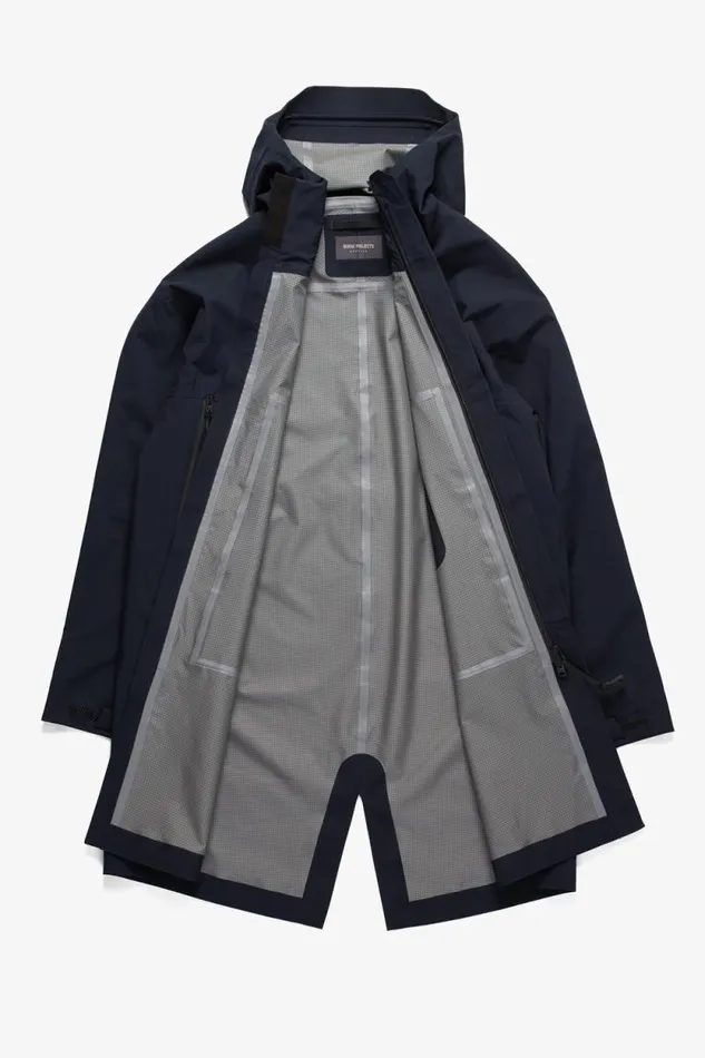 Men 3L Waterproof M51 Parka Dark Navy Norse Projects Outerwear