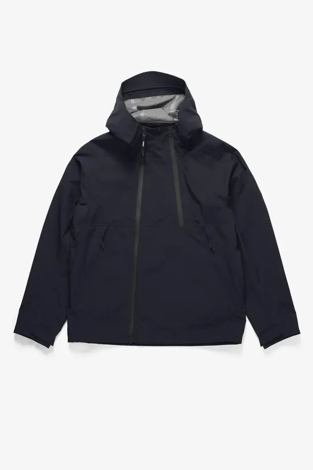 Men 3L Waterproof Shell Jacket Dark Navy Norse Projects Outerwear