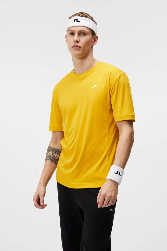 Men Active Tshirt Citrus JLindeberg Tshirts