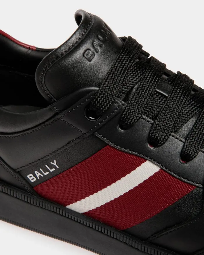 Men Bally Sneakers Raise Sneaker In Black Leather Black Men Bally Sneakers Raise Sneaker In Black Leather Black