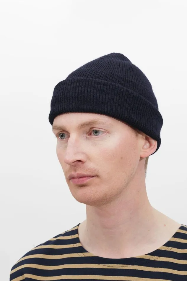 Men Beanie Le Minor X Norse Projects Dark Navy Norse Projects Beanies