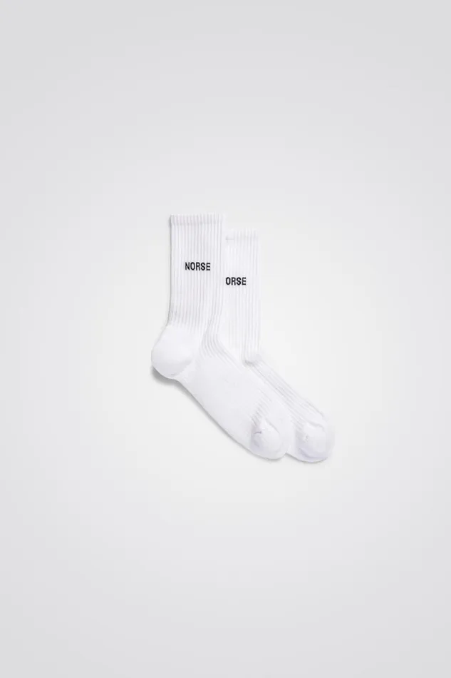 Men Bjarki Logo White Norse Projects Accessories