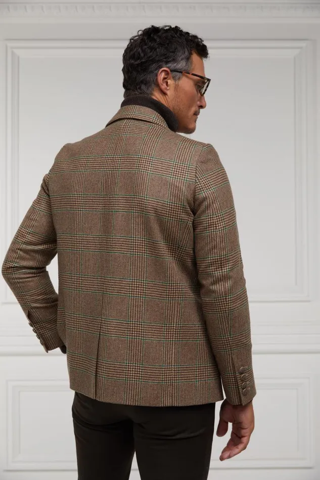 Men Blazers Holland Cooper The Single Breasted Blazer Clarence Check Forest Men Blazers Holland Cooper The Single Breasted Blazer Clarence Check Forest