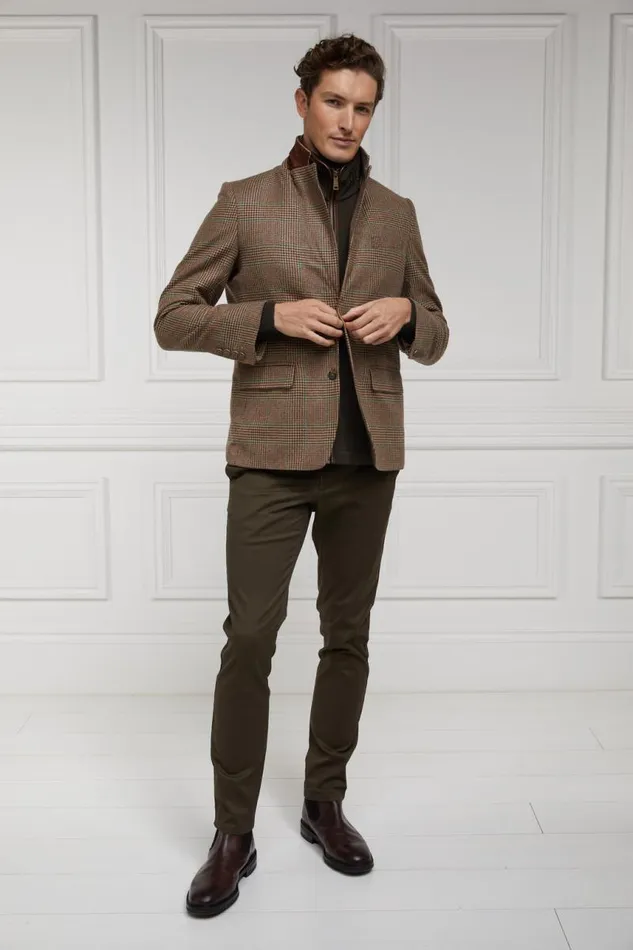 Men Blazers Holland Cooper The Single Breasted Blazer Clarence Check Forest Men Blazers Holland Cooper The Single Breasted Blazer Clarence Check Forest