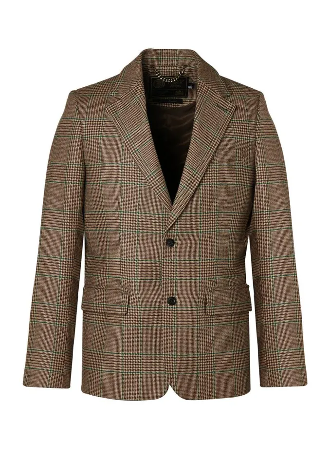 Men Blazers Holland Cooper The Single Breasted Blazer Clarence Check Forest Men Blazers Holland Cooper The Single Breasted Blazer Clarence Check Forest