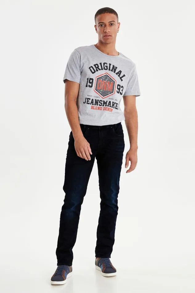 Men Blend Blizzard Fit Jeans Denim Black Blue