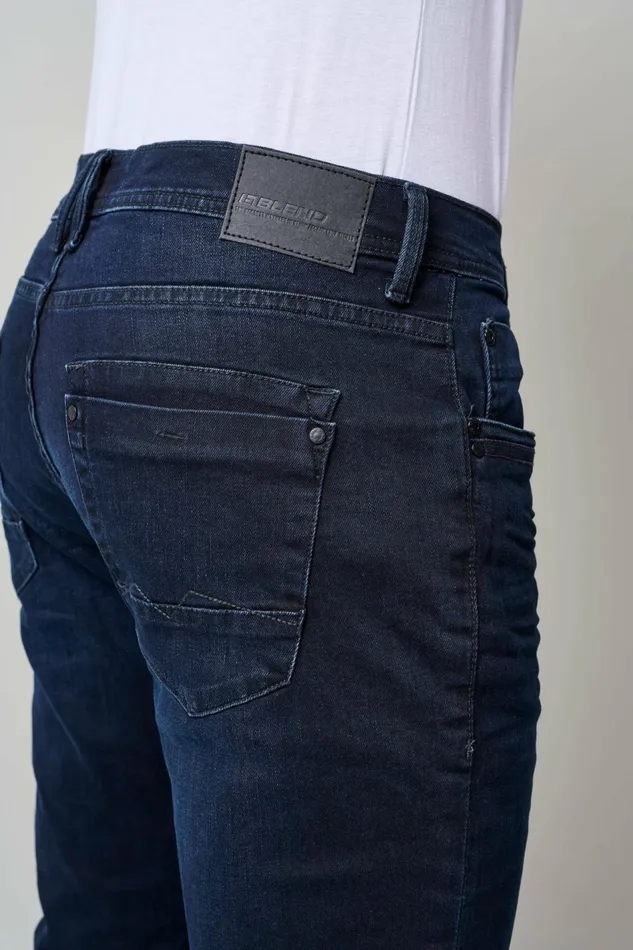 Men Blend Blizzard Fit Jeans Denim Black Blue