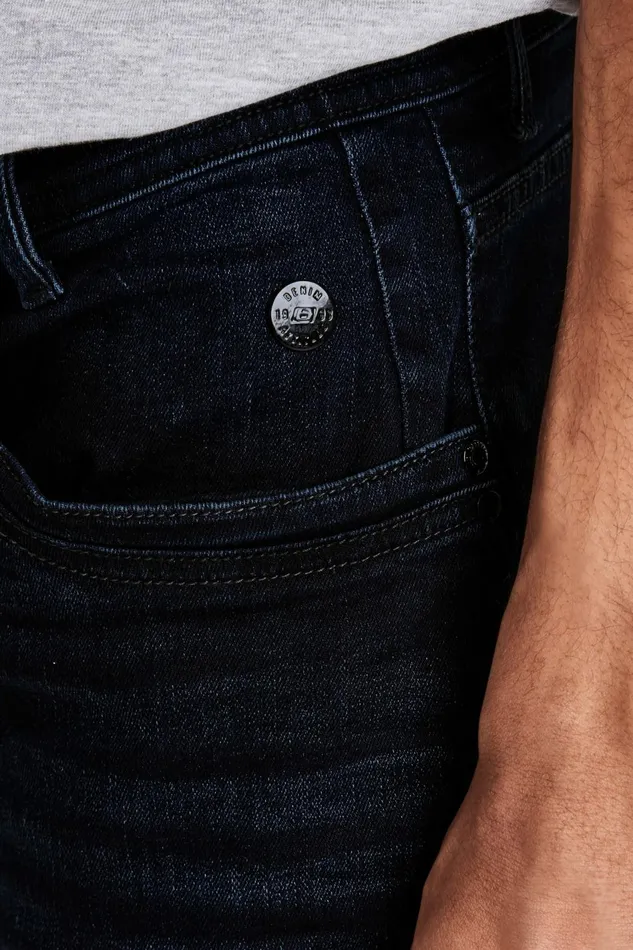 Men Blend Blizzard Fit Jeans Denim Black Blue