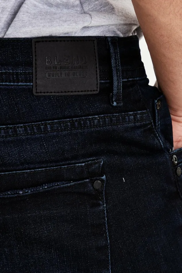 Men Blend Blizzard Fit Jeans Denim Black Blue