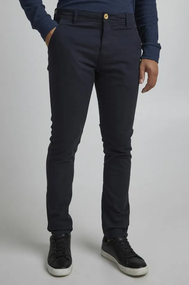 Men Blend Pants Pants Casual Dark Navy Blue