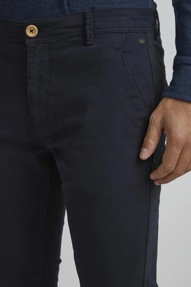Men Blend Pants Pants Casual Dark Navy Blue