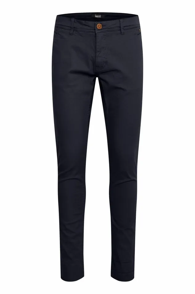 Men Blend Pants Pants Casual Dark Navy Blue