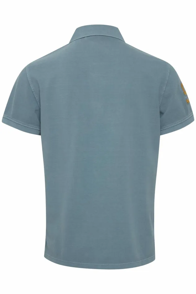 Men Blend Polos Polo Shirt Bluestone
