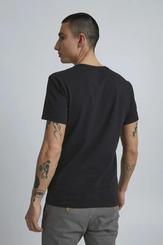 Men Blend TShirts 2 Pack 8211 BHNICK TShirt Black