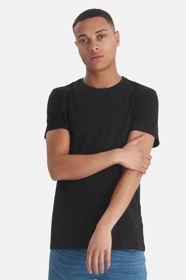 Men Blend TShirts 2 Pack 8211 BHNICK TShirt Black