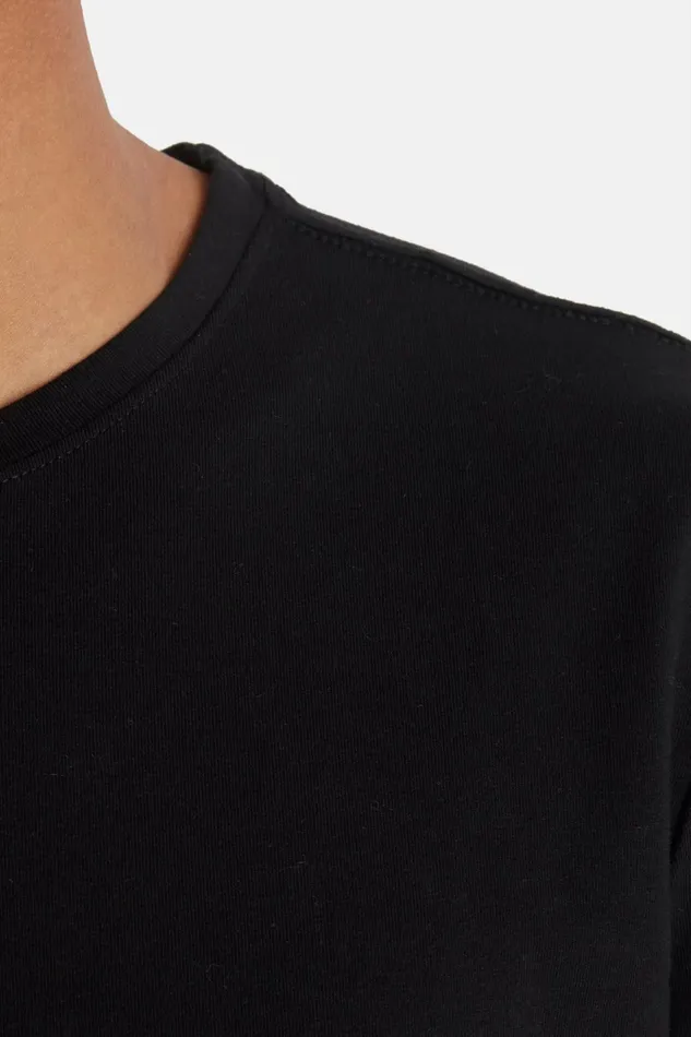 Men Blend TShirts 2 Pack 8211 BHNICK TShirt Black