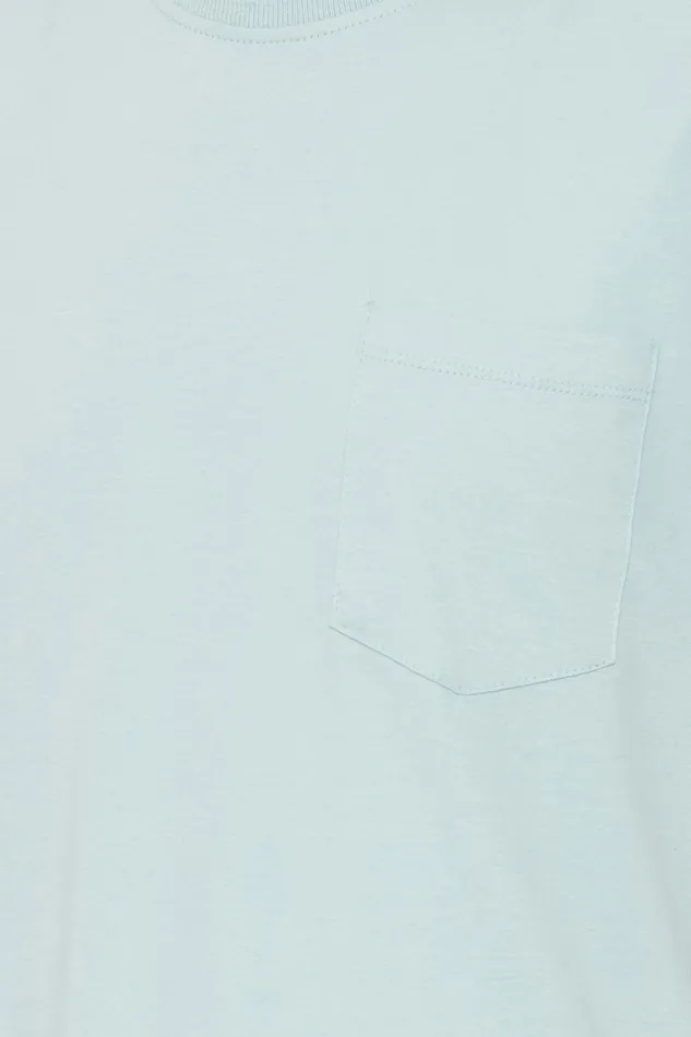 Men Blend TShirts Tshirt Canal Blue
