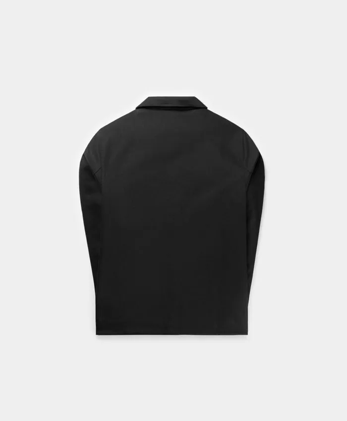 Men Cargo Coach Jacket Black Daily Paper Jackets Men Cargo Coach Jacket Black Daily Paper Jackets