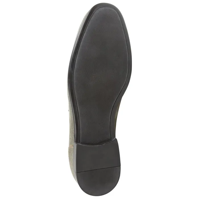 Men Casual Shoes Bruno Magli Silas Suede Loafer 8211 Taupe