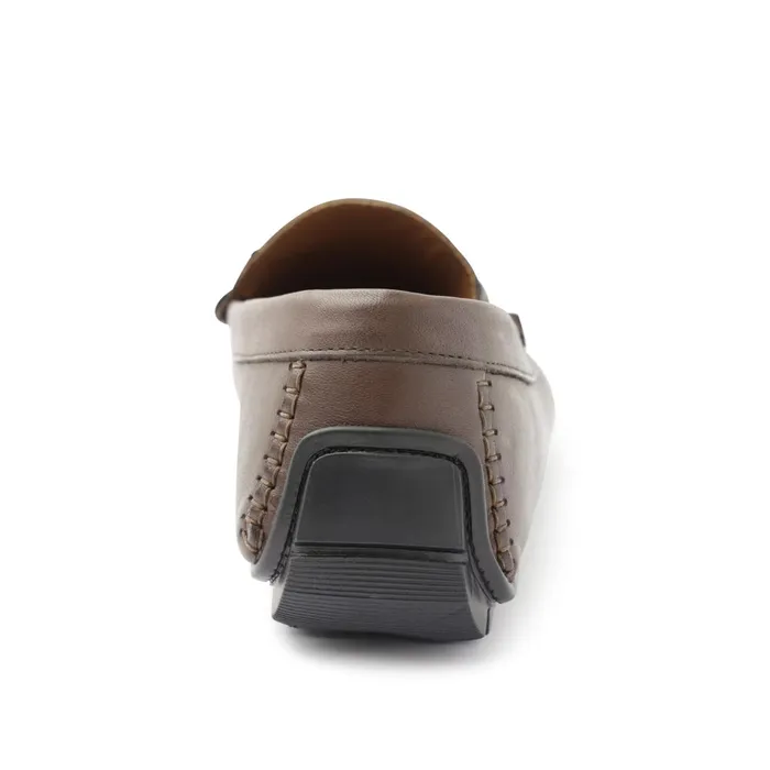 Men Casual Shoes Bruno Magli Xander Leather Driving Moccasin 8211 Brown