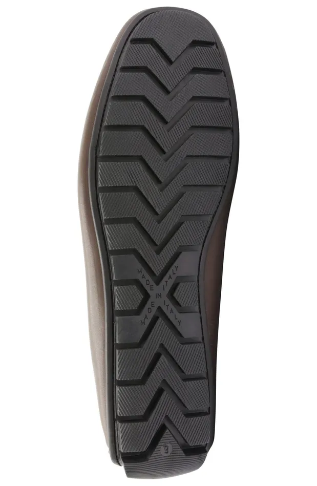 Men Casual Shoes Bruno Magli Xander Leather Driving Moccasin 8211 Brown