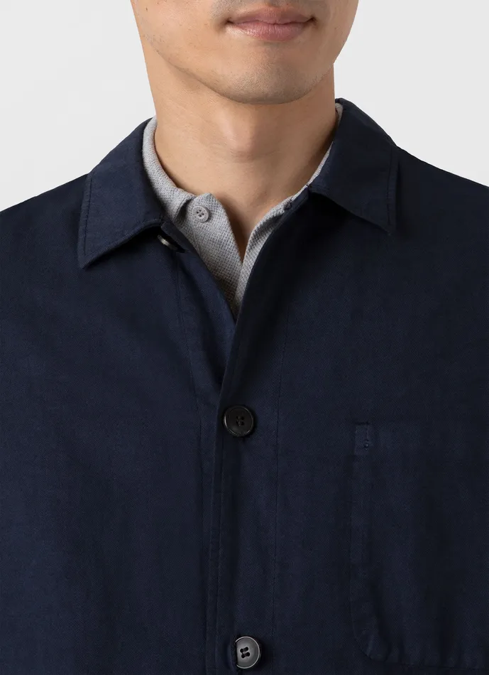 Men Cotton Linen Twin Pocket Jacket Navy Jackets and Coats ussunspel Men Cotton Linen Twin Pocket Jacket Navy Jackets and Coats ussunspel