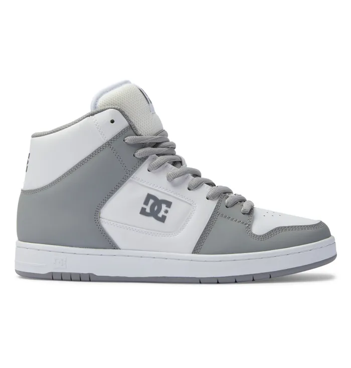 Men DC Shoes Manteca 4 HI Shoes whitegrey Sneakers