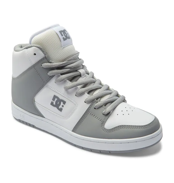 Men DC Shoes Manteca 4 HI Shoes whitegrey Sneakers
