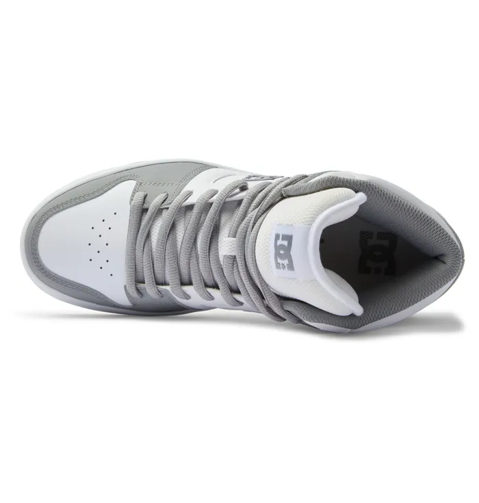 Men DC Shoes Manteca 4 HI Shoes whitegrey Sneakers
