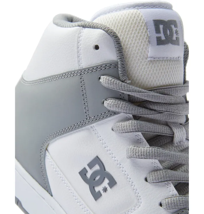 Men DC Shoes Manteca 4 HI Shoes whitegrey Sneakers