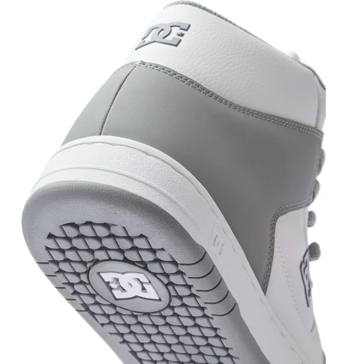 Men DC Shoes Manteca 4 HI Shoes whitegrey Sneakers