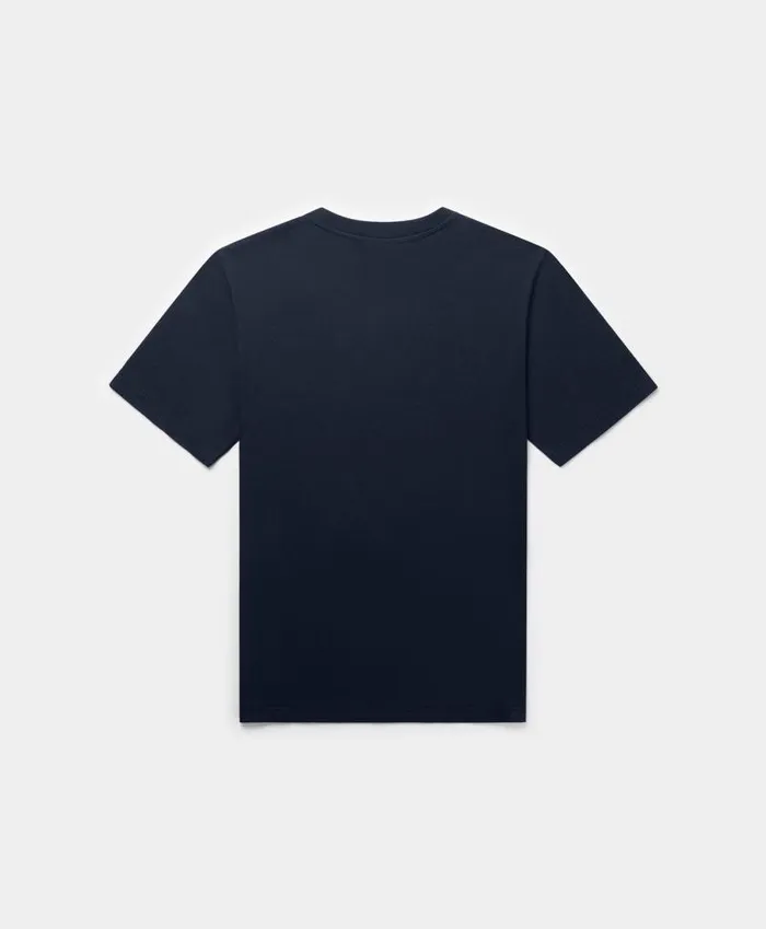 Men Deep Navy Circle Tshirt Daily Paper TShirts Men Deep Navy Circle Tshirt Daily Paper TShirts