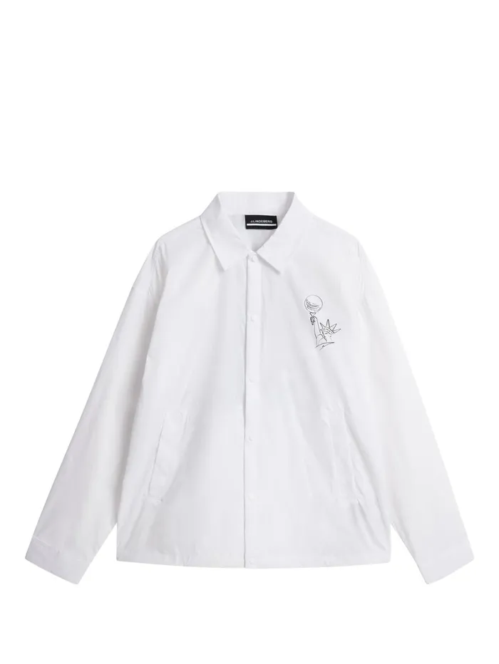 Men Dex Golf Jacket White JLindeberg Jackets Men Dex Golf Jacket White JLindeberg Jackets