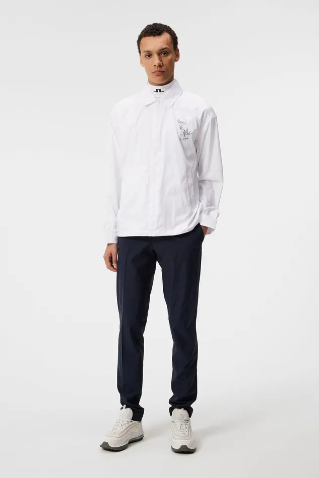 Men Dex Golf Jacket White JLindeberg Jackets Men Dex Golf Jacket White JLindeberg Jackets