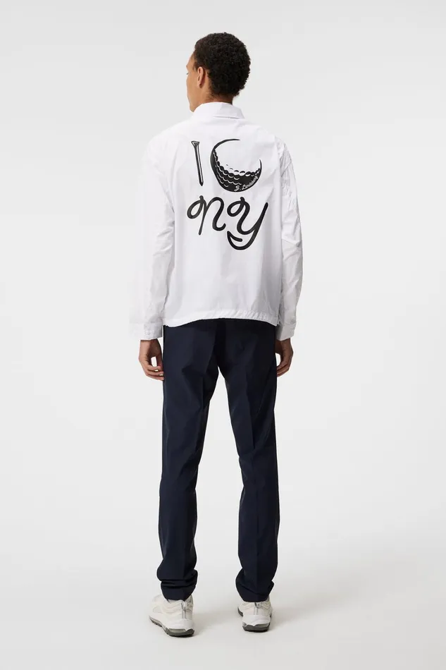 Men Dex Golf Jacket White JLindeberg Jackets Men Dex Golf Jacket White JLindeberg Jackets