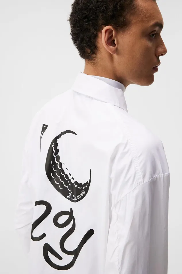 Men Dex Golf Jacket White JLindeberg Jackets Men Dex Golf Jacket White JLindeberg Jackets
