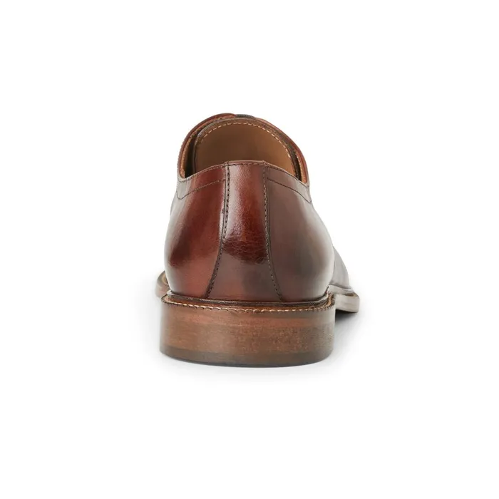 Men Dress Shoes Bruno Magli Aydin Cap Toe Leather DerbyCognac