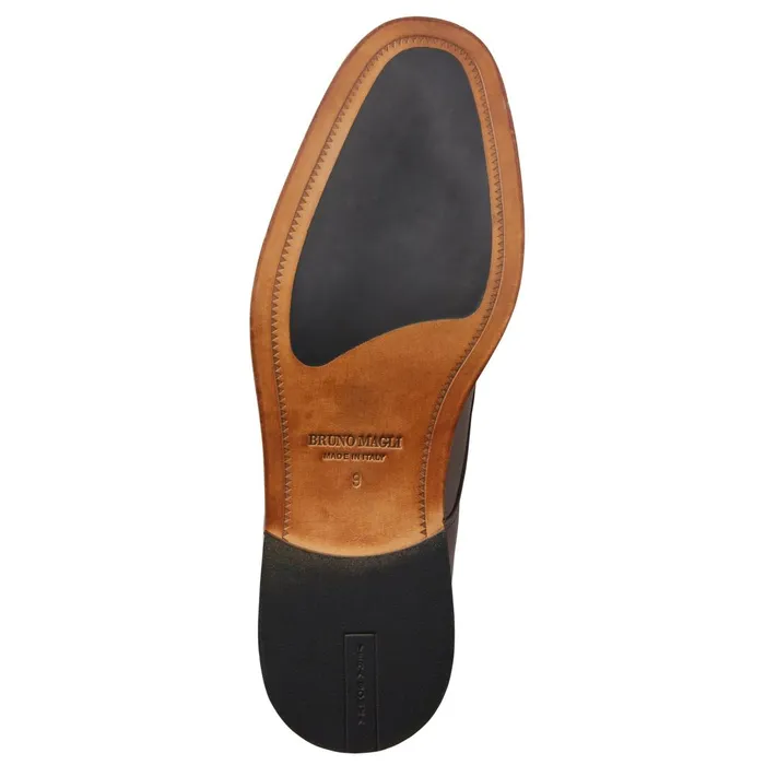 Men Dress Shoes Bruno Magli Aydin Cap Toe Leather DerbyCognac