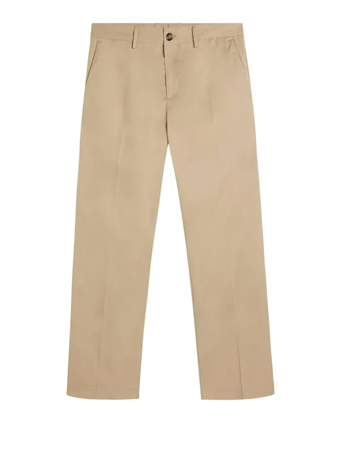 Men Dropper Light Cotton Pants Safari Beige JLindeberg Tailored Trousers Men Dropper Light Cotton Pants Safari Beige JLindeberg Tailored Trousers