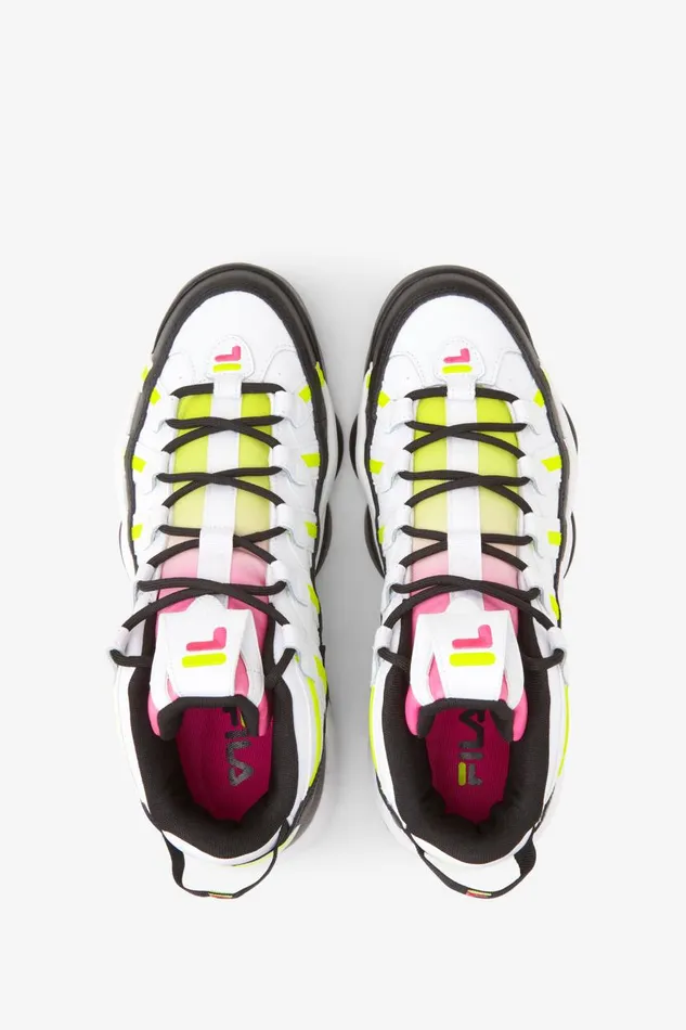 Men Fila Sneakers and Lifestyle Stackhouse Spaghetti White Black Safety Yellow Men Fila Sneakers and Lifestyle Stackhouse Spaghetti White Black Safety Yellow
