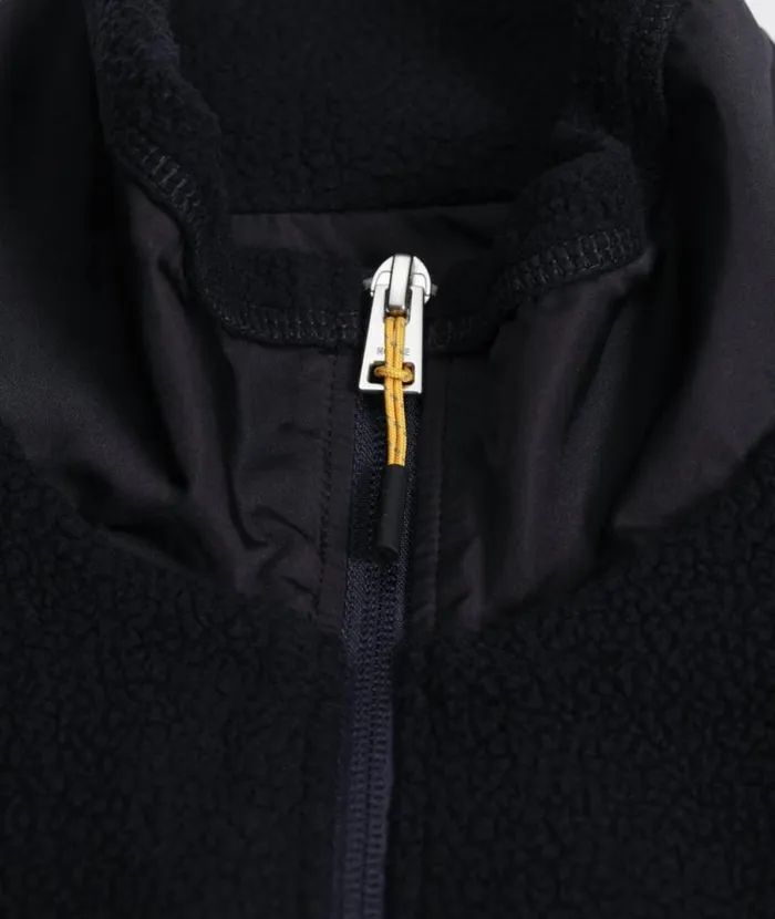 Men Frederik Fleece Full Zip Jacket Dark Navy Norse Projects Outerwear