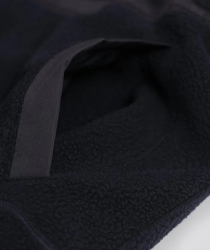 Men Frederik Fleece Full Zip Jacket Dark Navy Norse Projects Outerwear
