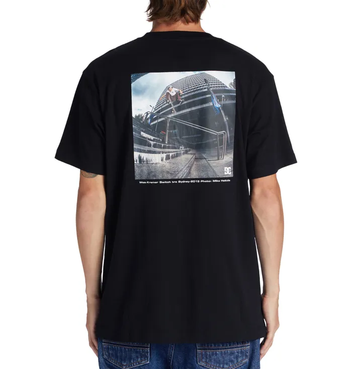 Men Heikkila Sw 360 Flip TShirt black TShirts DC Shoes